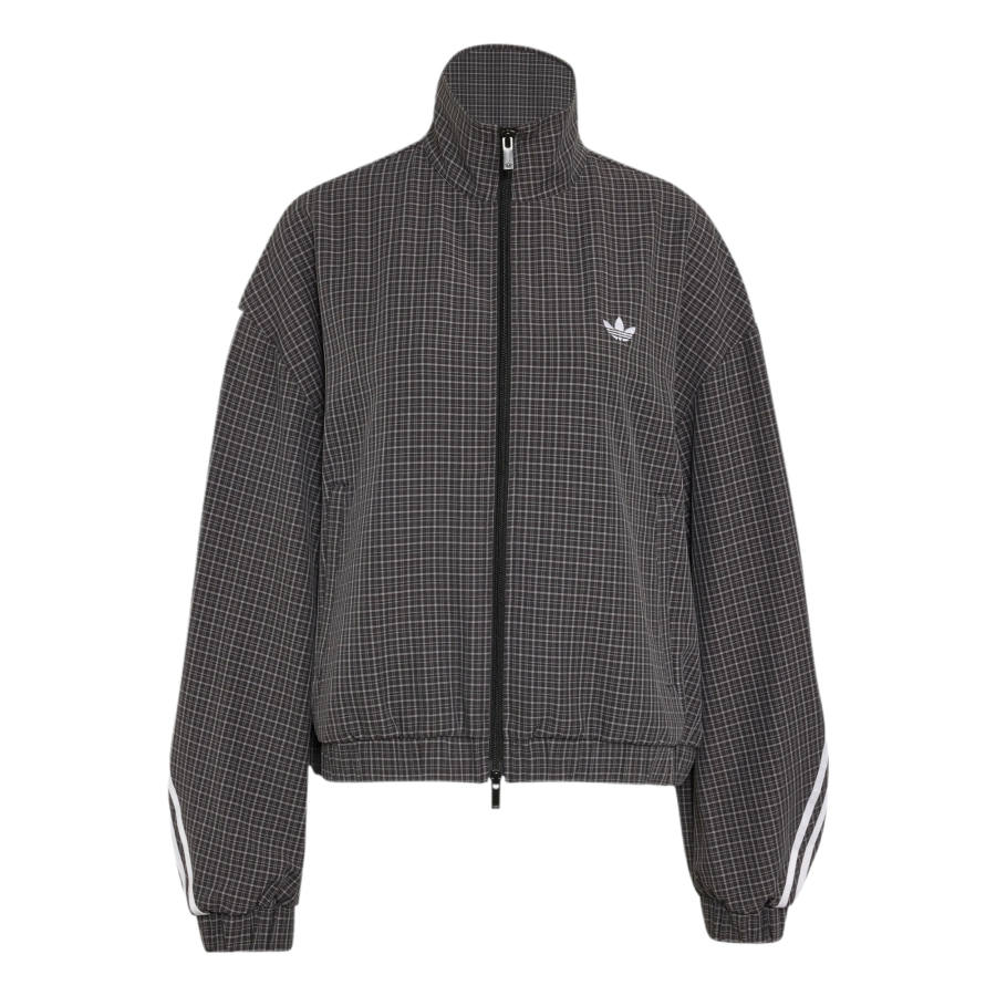 Adidas Originals Jackets Women's Black/Gray/Graphite Black Stand Collar Moderate