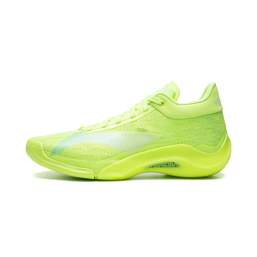 Li-Ning Li Ning Yushuai 20 Basketball Shoes Men's Mid Top Fluorescent Yellow Green