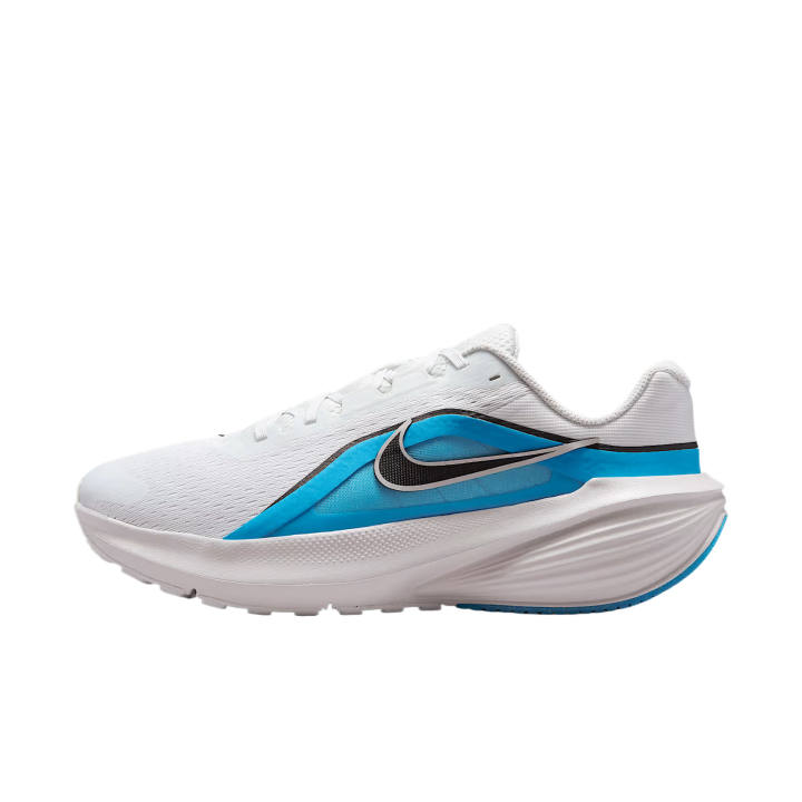 Nike Nike Downshifter 14 Running Shoes Unisex Low Top Light White/Light Blue/Dark Gray/Black