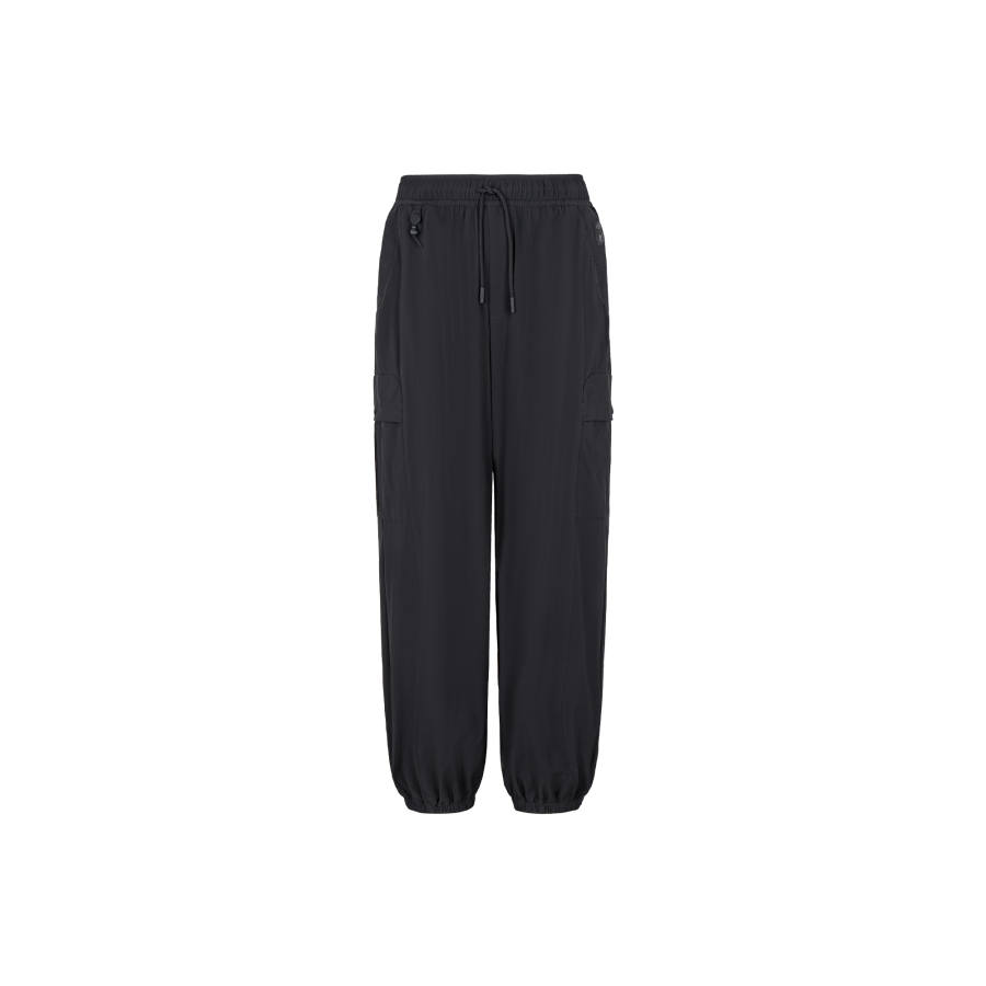Li-Ning Li Ning X Jackie Chan Kung Fu Collection Casual Pants Unisex Black Moderate Wide Leg Pants
