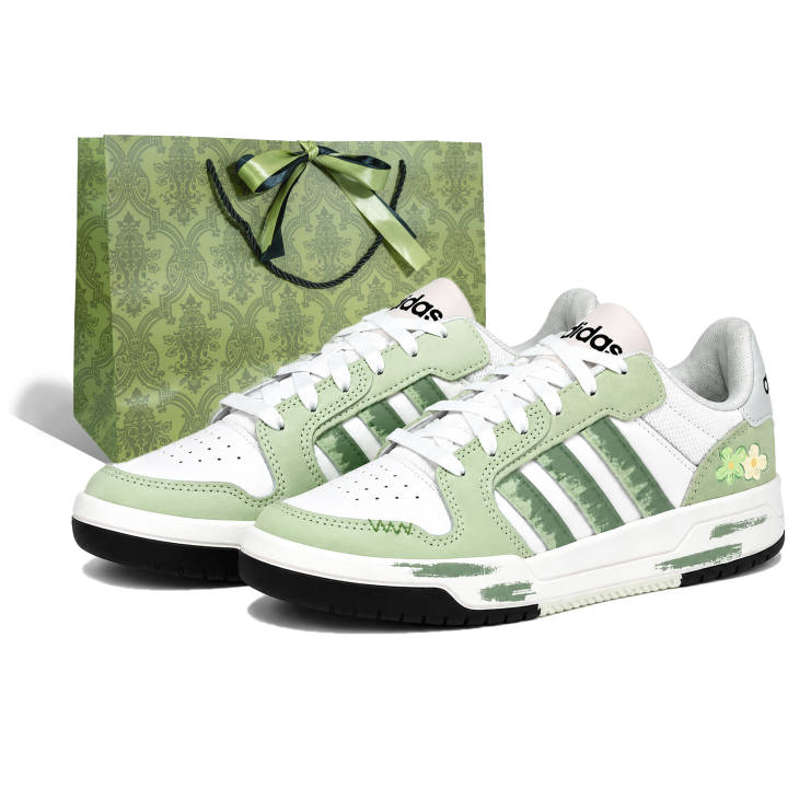 Adidas Adidas ENTRAP Skateboard Shoes Unisex Low Top Cyan