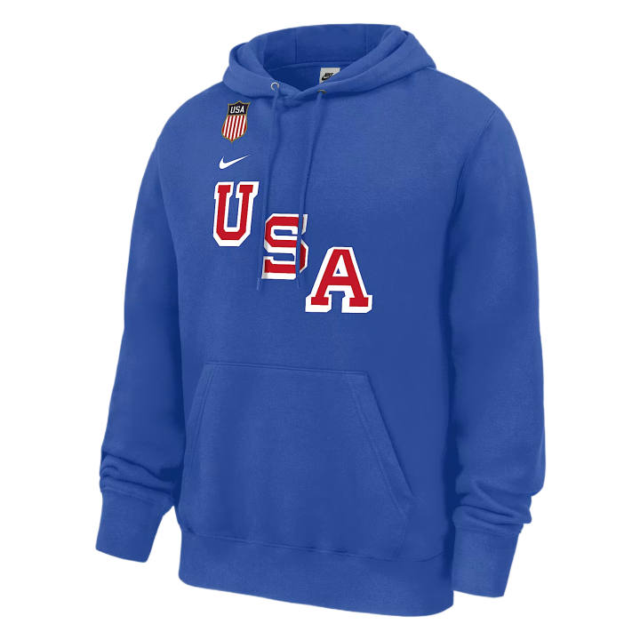 Nike Nike Sweatshirts Men's Royal Gaming Hooded Non Detachable Moderate