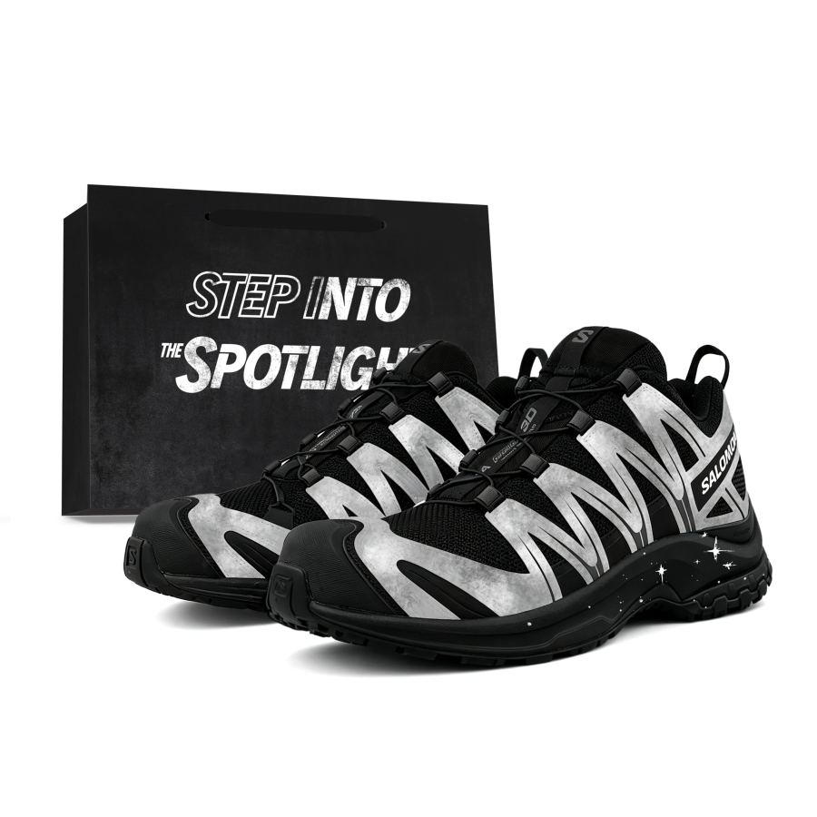 SALOMON XA PRO 3D Running Shoes Unisex Low Top Black