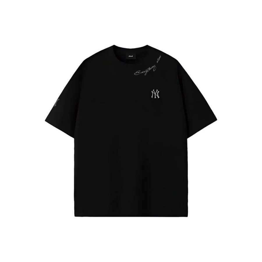 MLB MLB T Shirts Unisex Black Crew Neck