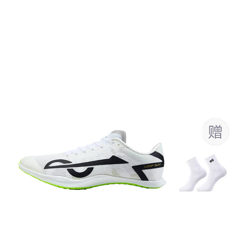 LOOP BURN LOOP BURN Light Barbed 1.0 Low top Full Length Heterogeneous Carbon Plate Physical Fitness Test & Exam Running Shoes