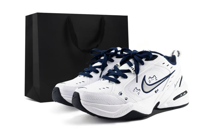 Nike Nike Air Monarch 4 Chunky Sneakers Unisex Low Top Blue