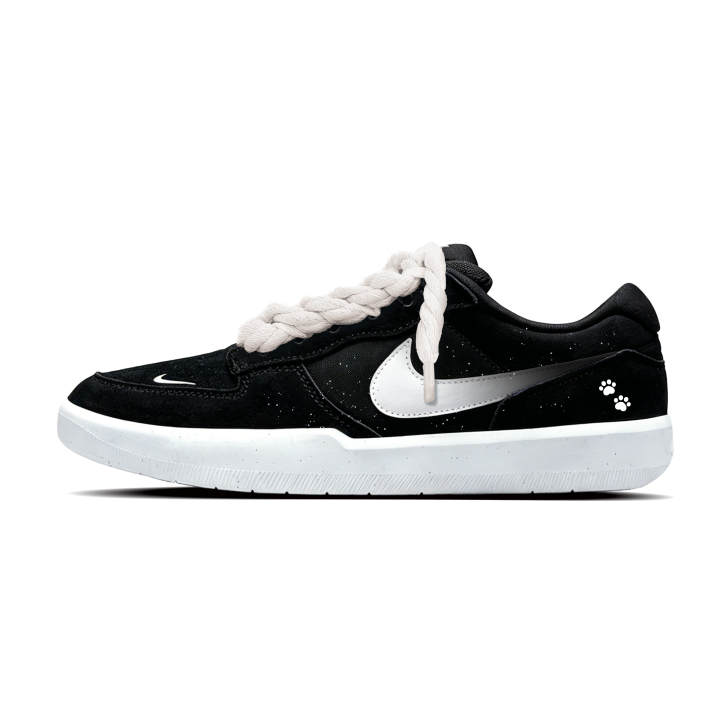 Nike Nike SB Force 58 Skateboard Shoes Unisex Low Top White
