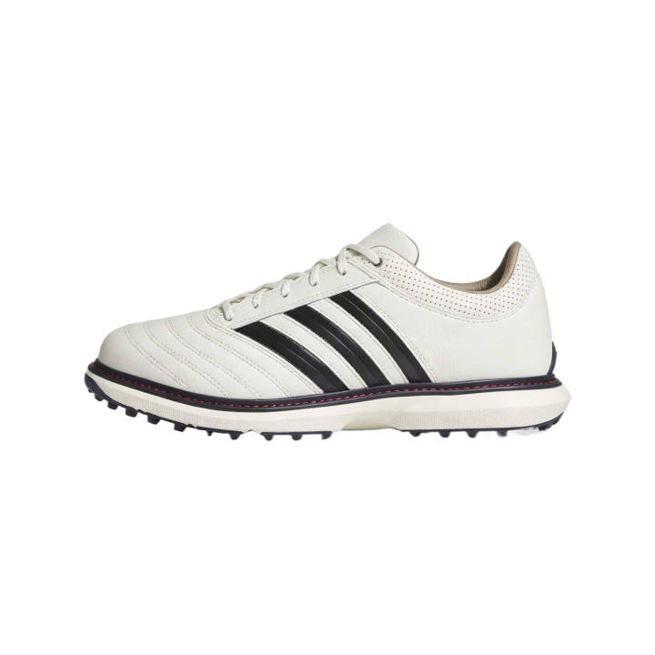 Adidas Adidas MC70 Golf Shoes Unisex Low Top Ecru/Collegiate Marine Blue/Bright Scarlet