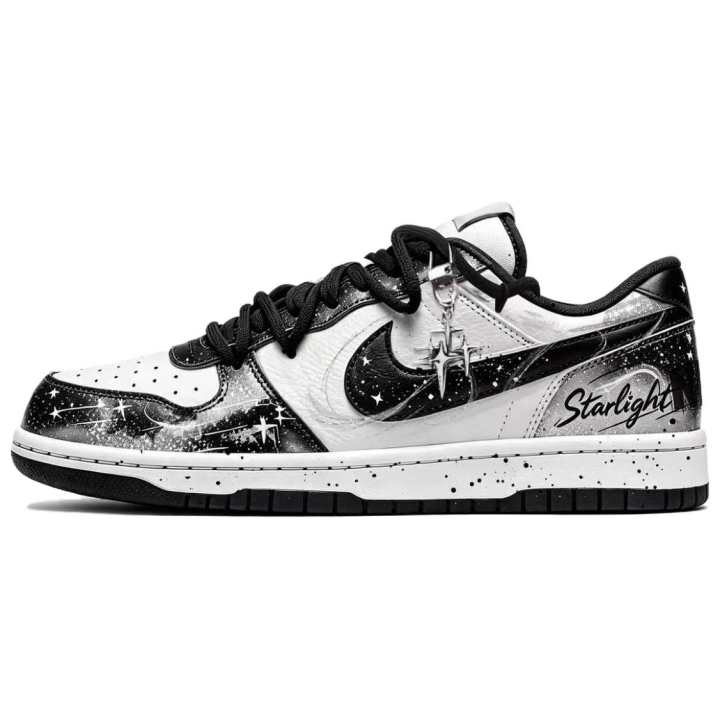 Nike Nike Big Skateboard Shoes Men's Low Top Black