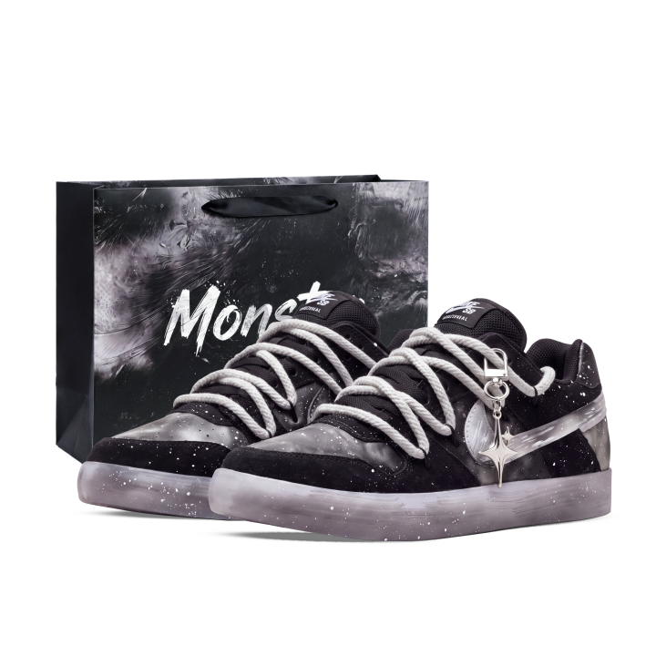 Nike Nike SB Delta Skateboard Shoes Unisex Low Top Black/Gray