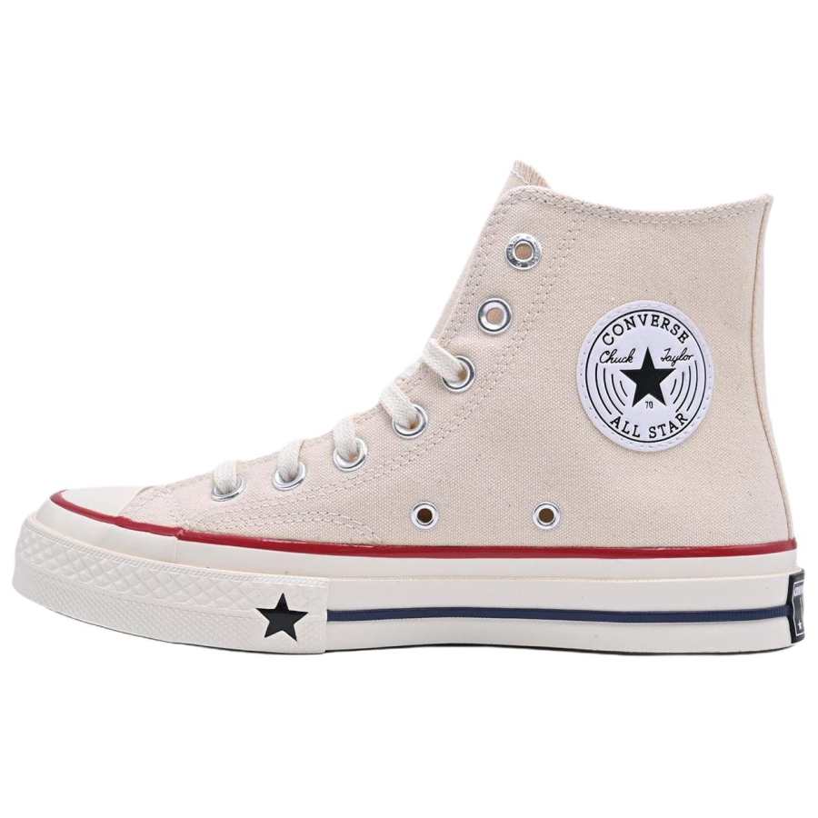 Converse Converse CHUCK 70X Canvas Shoes Unisex High Top Ecru