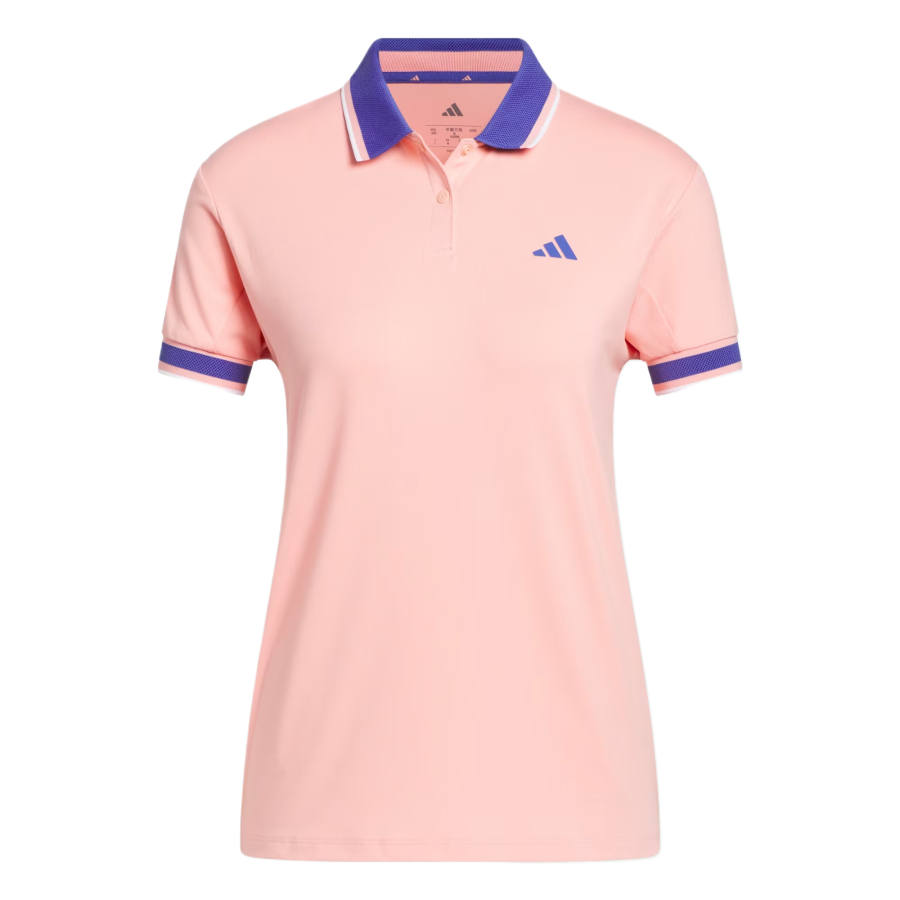 Adidas Adidas Performance Golf Clothing Women's Half Frozen Turbo Polo Collar Moderate