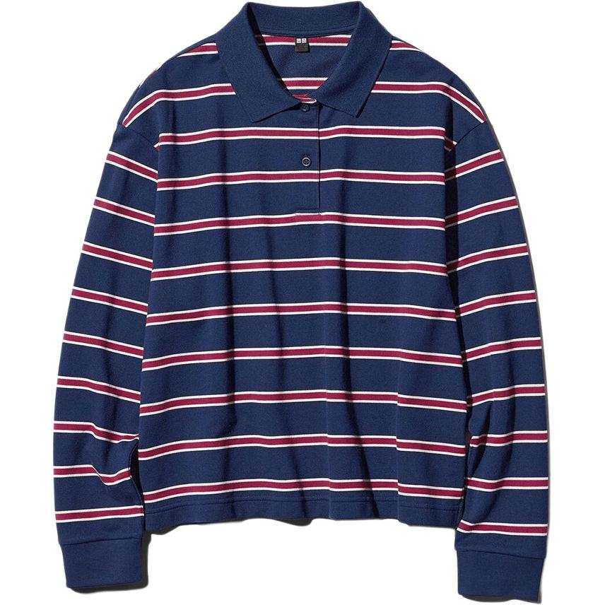 UNIQLO SS26 Polo Shirts Women's Blue