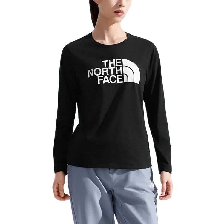 THE NORTH FACE T Shirts Women's Black Crew Neck Moderate
