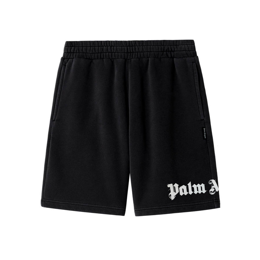 PALM ANGELS Casual Shorts Unisex Moderate Straight Fit Pants