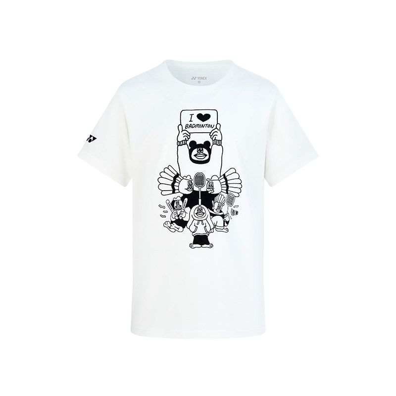 YONEX Kids' Sports Tops Crew Neck Moderate