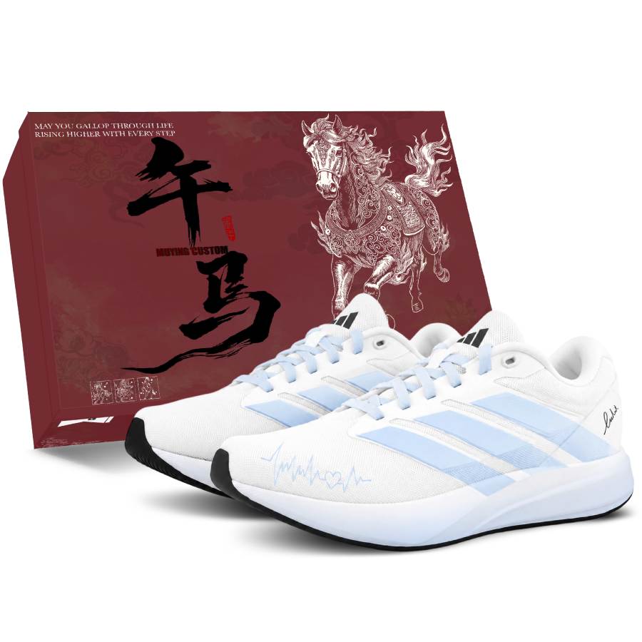 Adidas Adidas Duramo RC Running Shoes Unisex Low Top Blue/White
