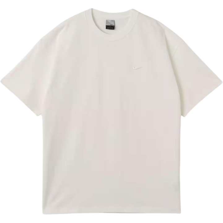 Nike Nike T Shirts Unisex White Crew Neck Straight Fit