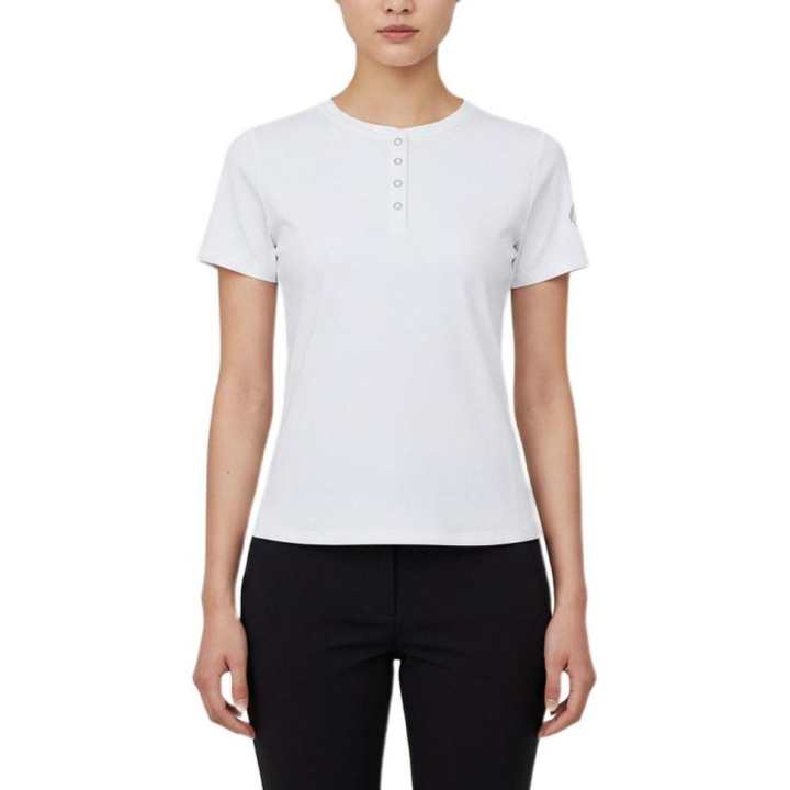 Adidas Adidas T Shirts Women's White Crew Neck Moderate