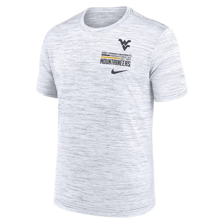 Nike Nike Dri Fit College T Shirts Men's White Crew Neck Moderate
