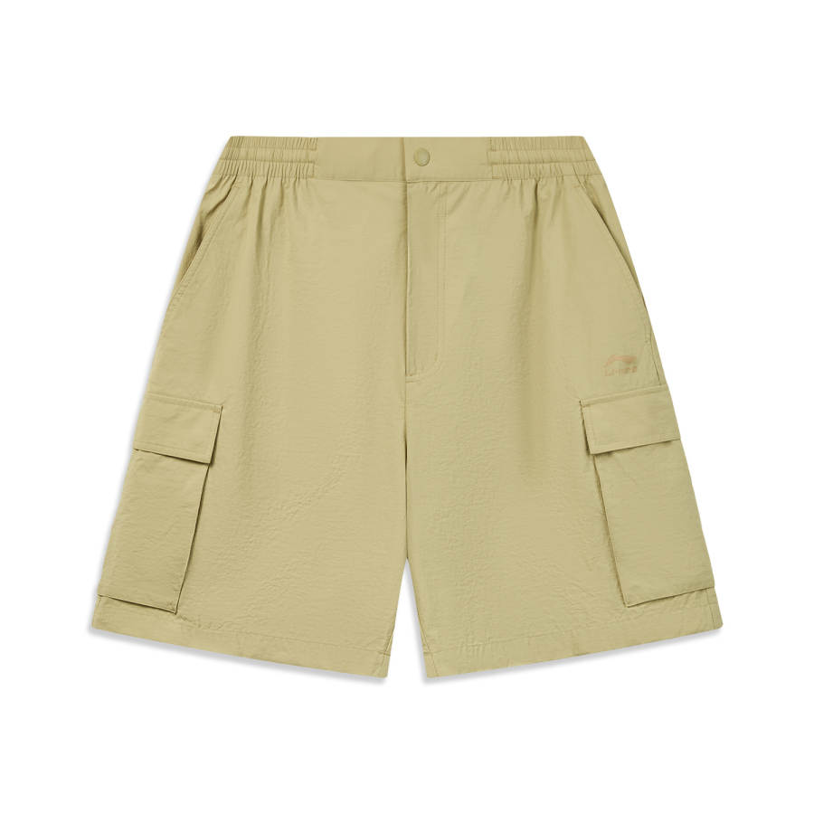 Li-Ning Li Ning Sports Shorts Men's Rattan Khaki Moderate Straight Fit Pants