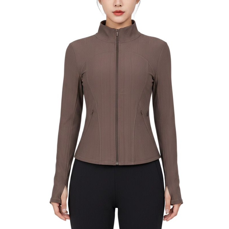 Adidas Adidas Jackets Women's Brown Stand Collar Moderate