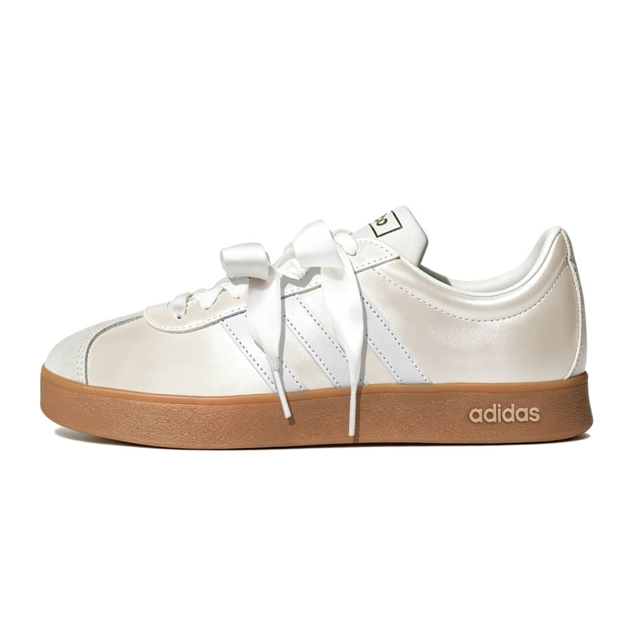 Adidas Adidas VL COURT 2.0 German Army Trainers Women's Low Top Brown, Beige, Green, White, Silver