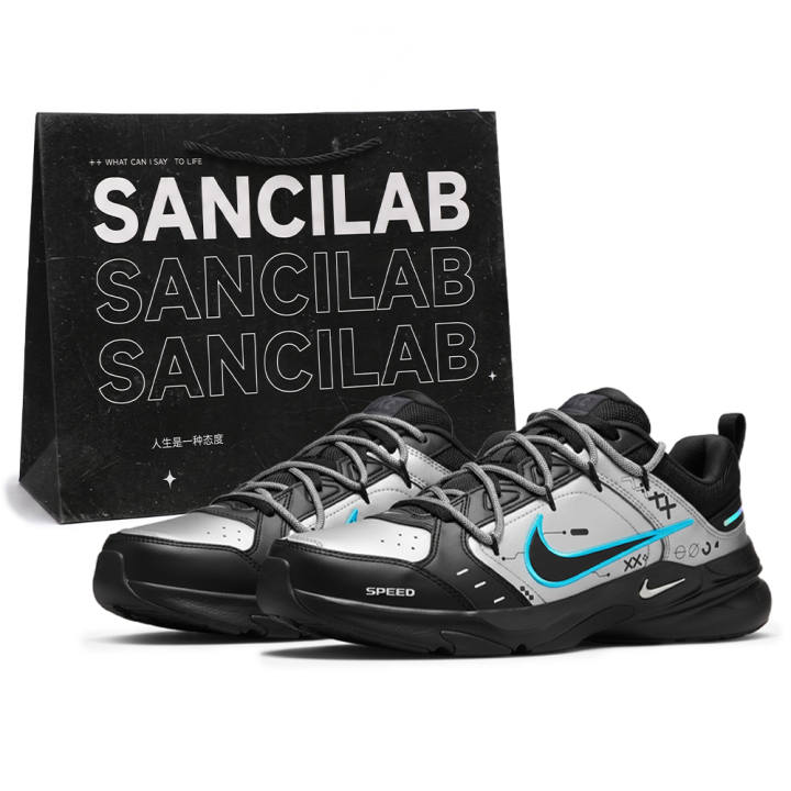 Nike Nike Defy All Day Chunky Sneakers Unisex Low Top Black, Blue