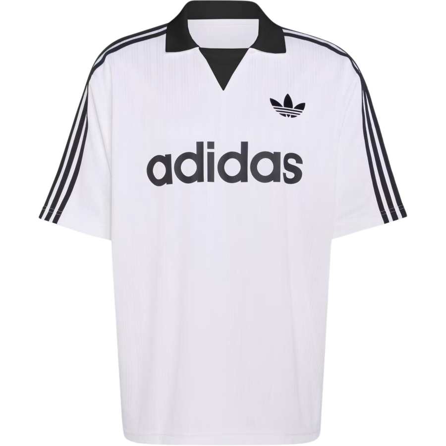 Adidas Originals T Shirts Men's White Lapel
