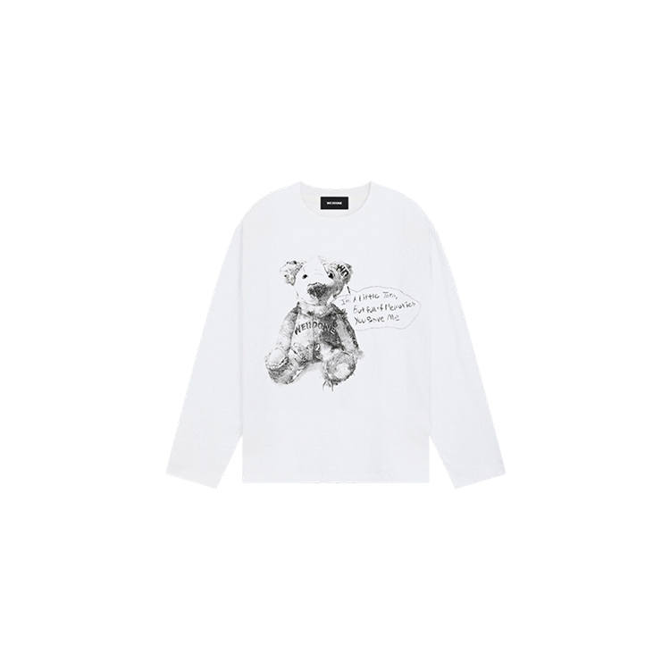 WE11DONE WE11DONE T Shirts Unisex White Crew Neck