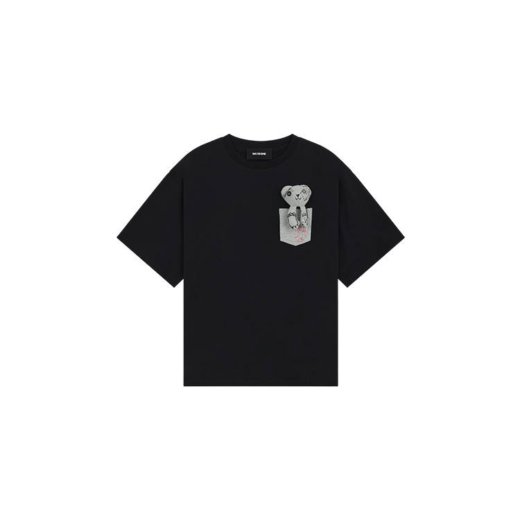 WE11DONE WE11DONE T Shirts Unisex Black Crew Neck