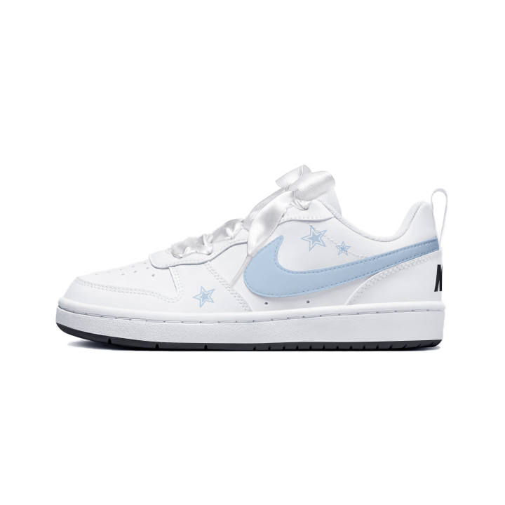 Nike Nike Court Borough 2 Skateboard Shoes Unisex Low Top Blue