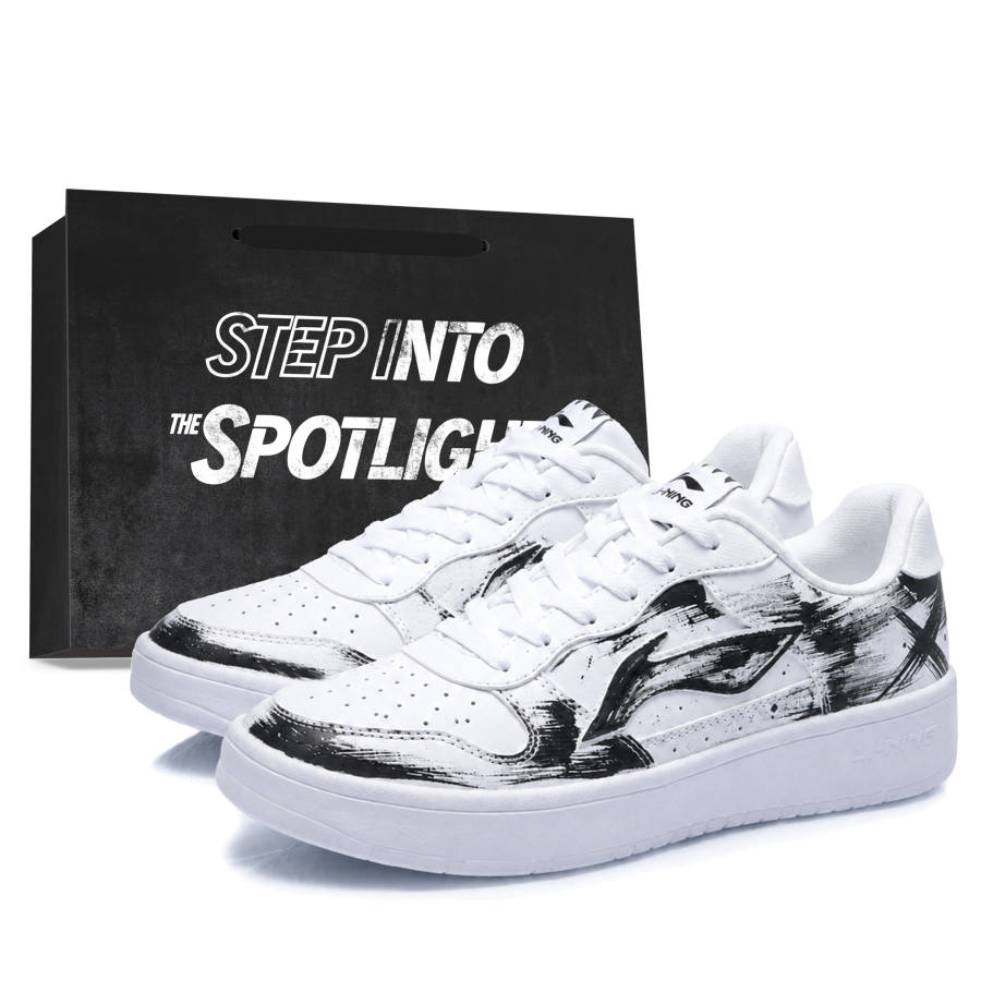 Li-Ning Li Ning Skateboard Shoes Men's Low Top Black