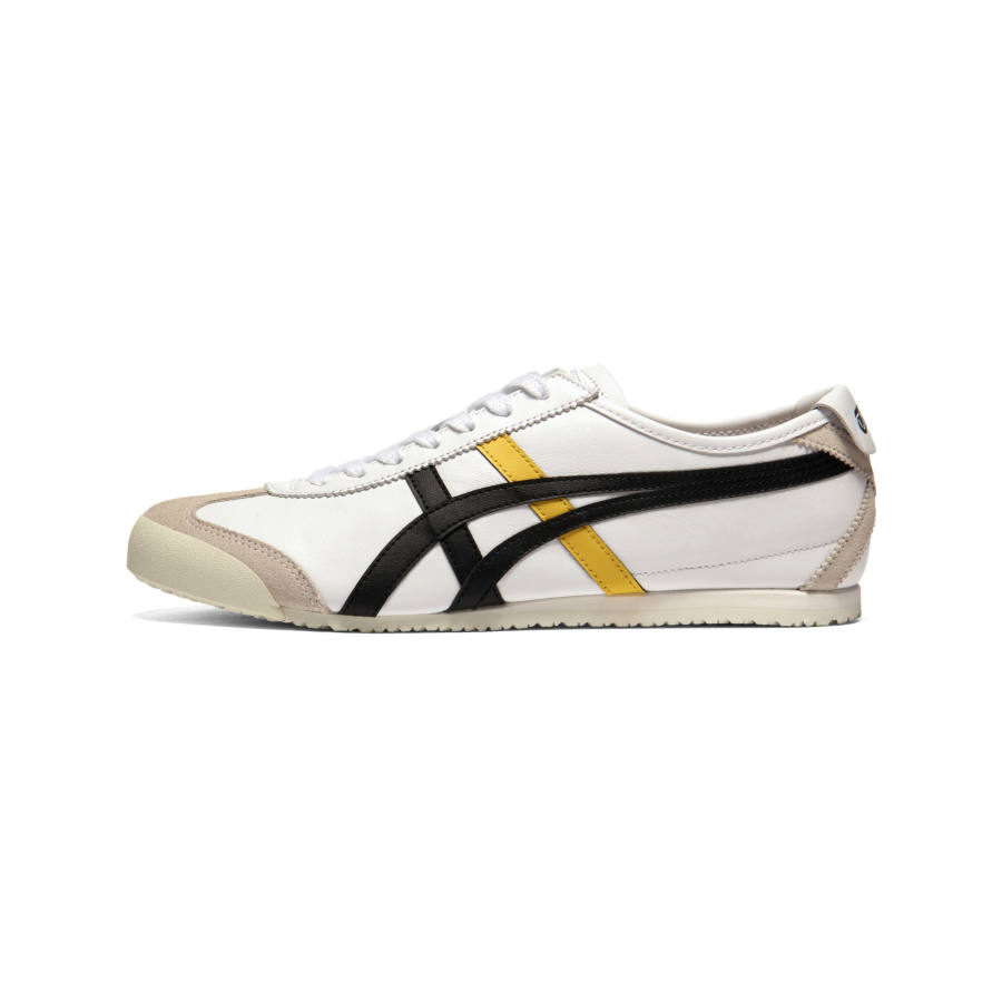 Onitsuka Tiger Mexico 66 Casual Shoes Unisex Low Top White/Black/Yellow