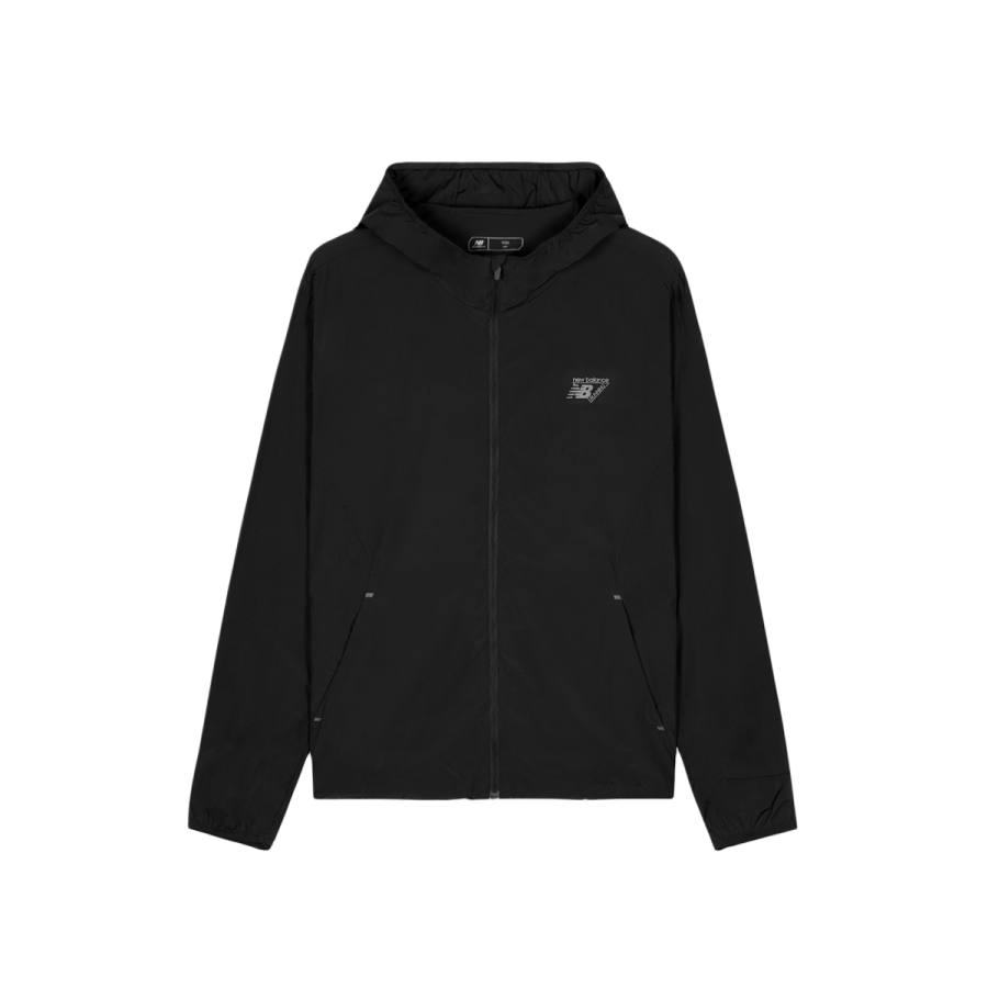 New Balance New Balance Running Jackets Men's Black Hooded Non Detachable Moderate