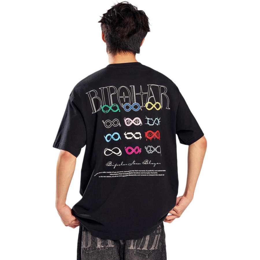 BIPOLAR BIPOLAR T Shirt Unisex Black White