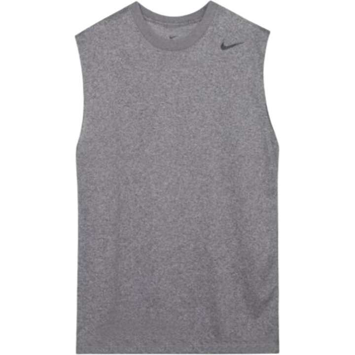 Nike Nike Tank Tops Men's Gray Crew Neck Moderate Other