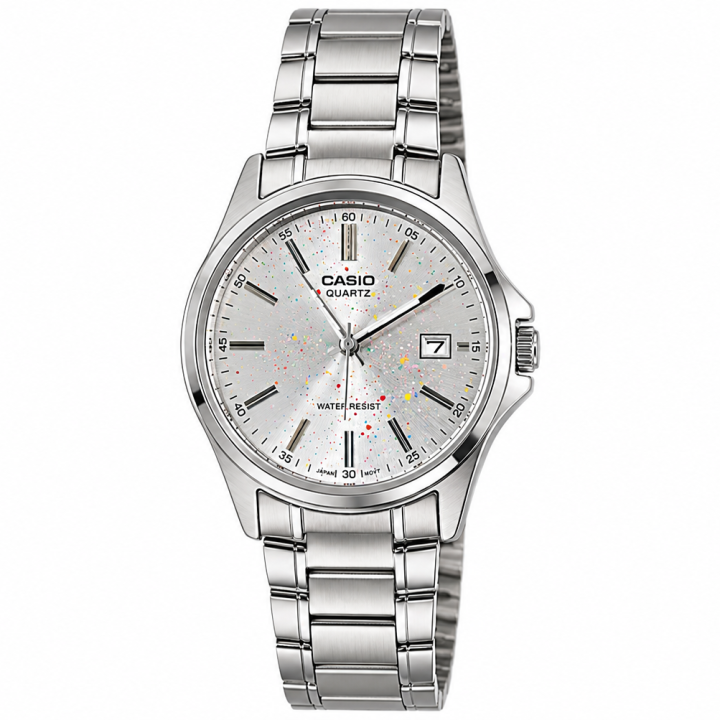 CASIO CASIO Quartz Movement Stainless Steel Strap Watch Men's Watches Silver Dial