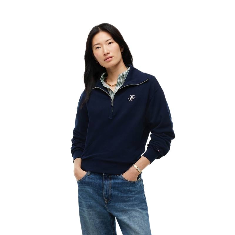 Tommy Hilfiger Sweatshirts Women's Turtleneck Moderate