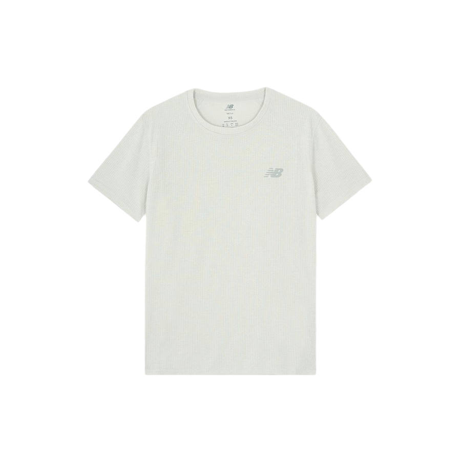 New Balance New Balance Running T Shirts Women's Light Gray Crew Neck Moderate