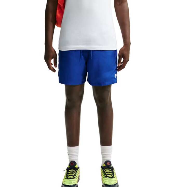 Nike Nike Casual Shorts Men's Royal Blue/White Straight Fit Pants