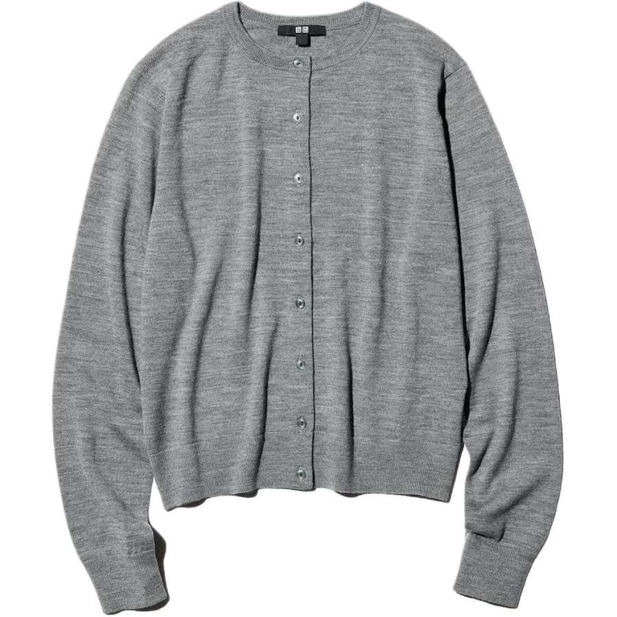 UNIQLO Sweaters Women's Gray Crew Neck Moderate
