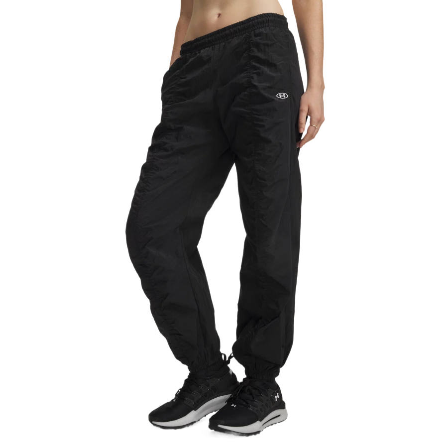Under Armour Rival Casual Pants Women's Deep Black 008 Moderate Cuffed Pants