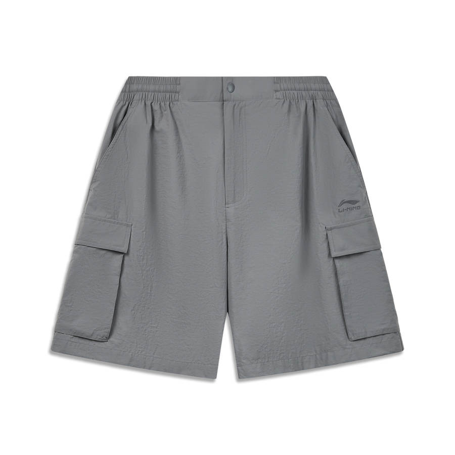 Li-Ning Li Ning Sports Shorts Men's Elegant Gray Moderate Straight Fit Pants