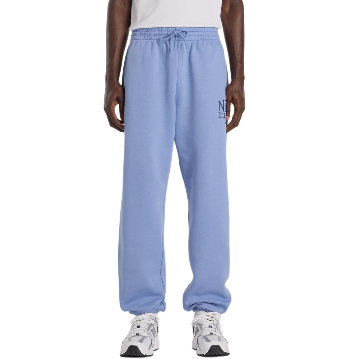 New Balance New Balance Fleece Pants Men's Sky Blue Moderate Cuffed Pants