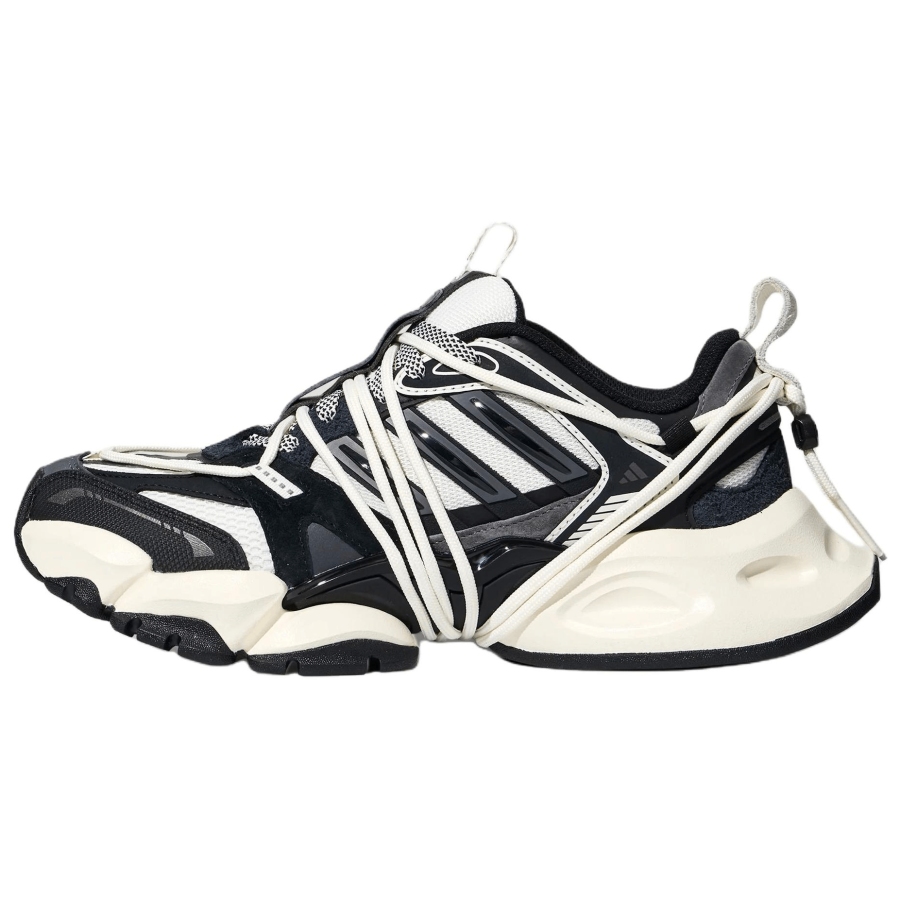 Adidas Adidas XLG RUNNER DELUXE 2.0 Running Shoes Unisex Jade White/Black/Bright Metal Iron Gray