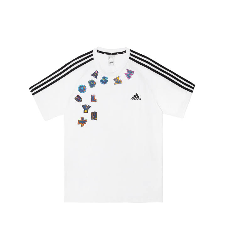 Adidas Adidas T Shirts Men's White Crew Neck Moderate