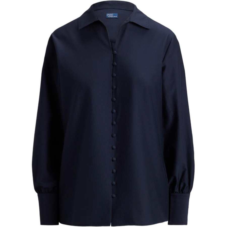 Polo Ralph Lauren Shirts Women's Dark Blue Moderate Straight Fit
