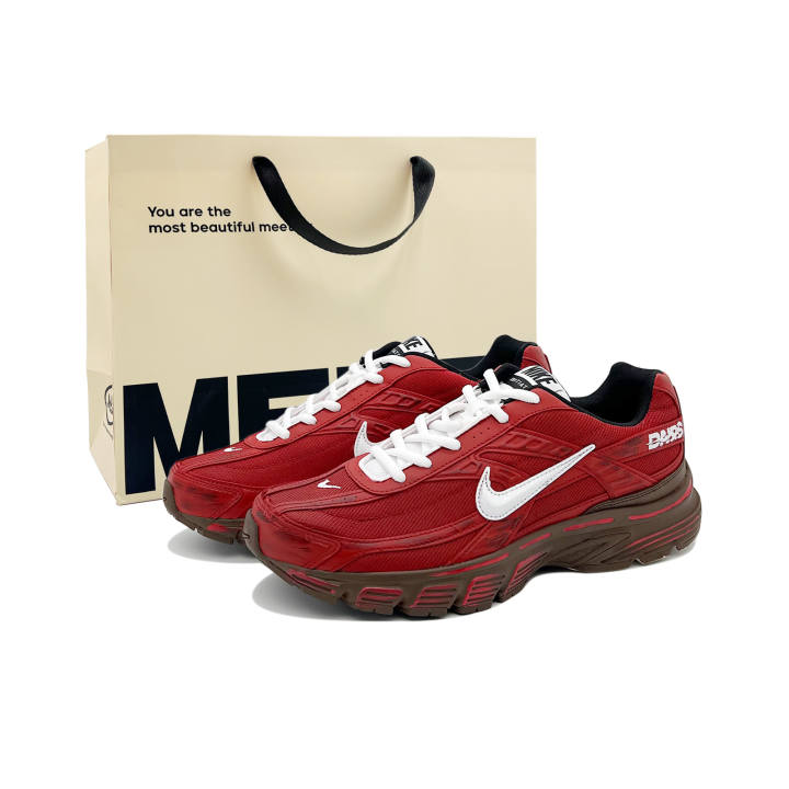 Nike Nike Initiator Running Shoes Unisex Low Top White/Brown/Red