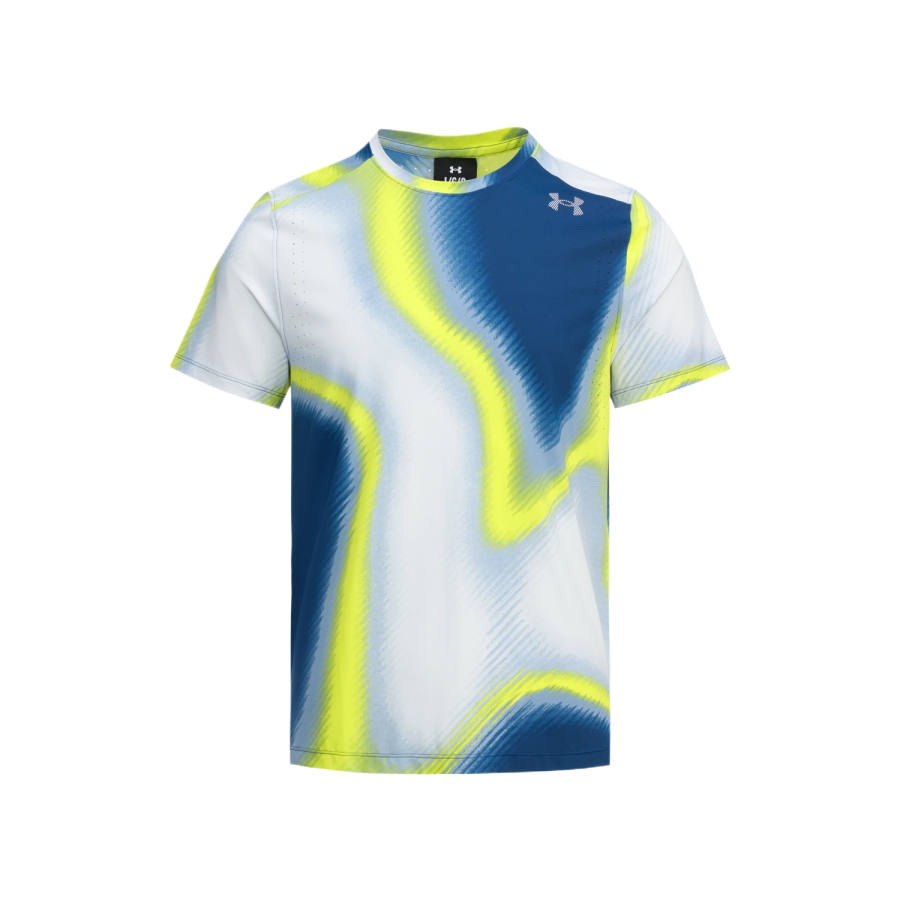 Under Armour VELOCITI PRO T Shirts Men's Dark Marine Blue 997 Crew Neck Moderate Straight Fit